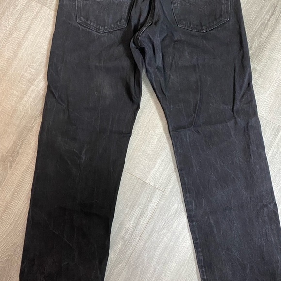 Levi Strauss & Co 501 Black Straight Leg Jeans - Picture 5 of 6